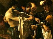 Giovanni Francesco  Guercino den forlorade sonens aterkomst Germany oil painting artist